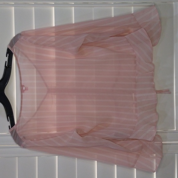 Women's Guess Sheer Blouse - Picture 2 of 4